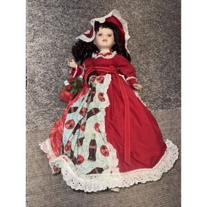 Goldenvale 1-2000 21" Porcelain Doll Coca cola
